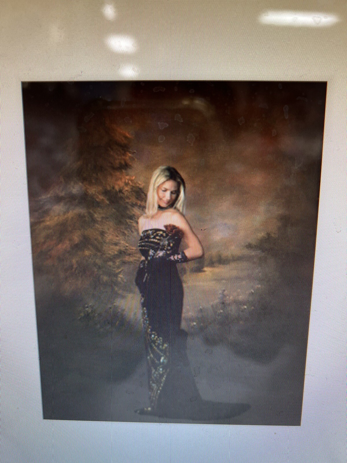 10*20 Ft Muslin 100% Airbrush Painted Romantic autumn wedding Background 42-086