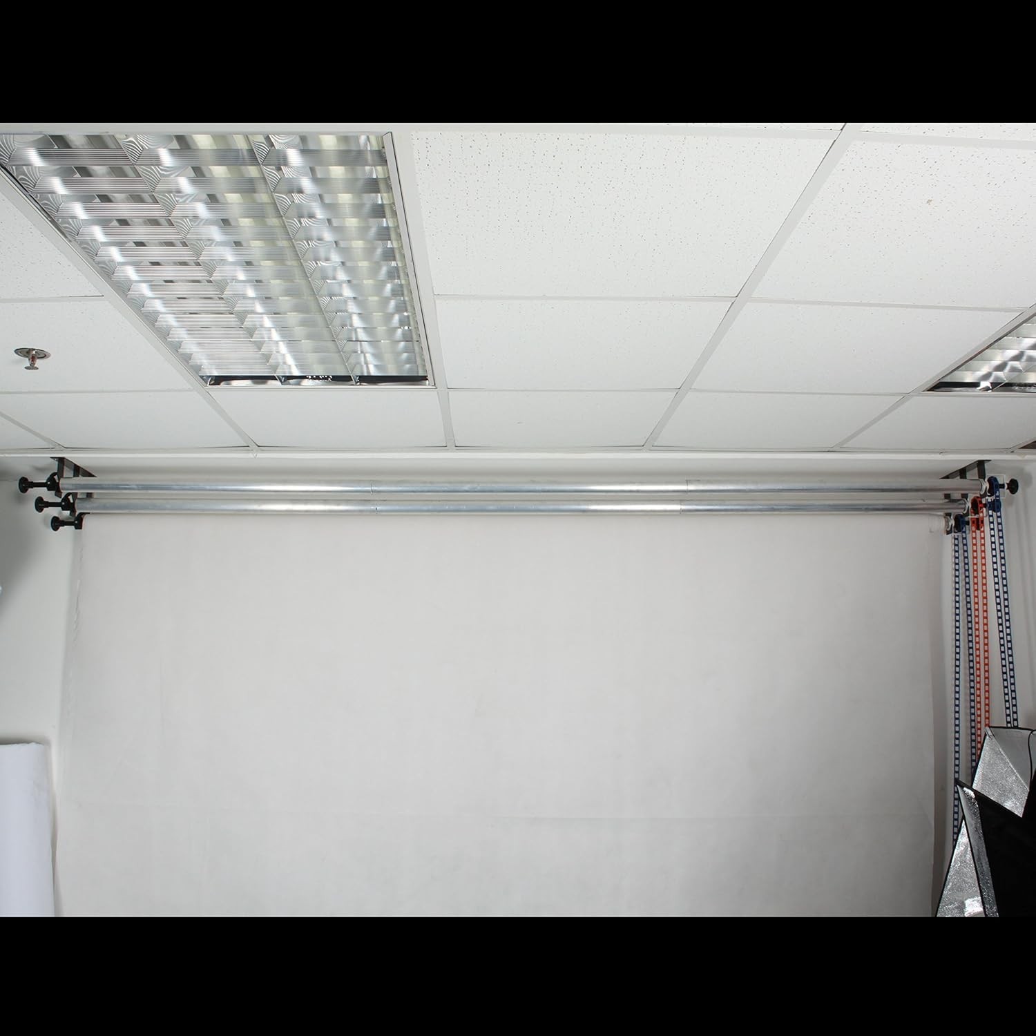 118″ / 3M Metal Tube Crossbar for Electric Motorized, Manual Studio Roller Backg