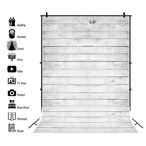 Vintage Wooden Board Background Wood Plank Photography Backdrop Hardwood 3x5ft
