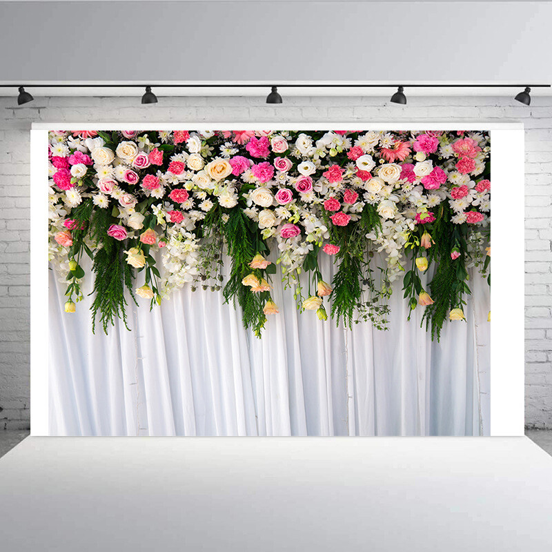 Vinyl Photo Backdrop Brick Wood Floor Photography Background Video Studio Tool
