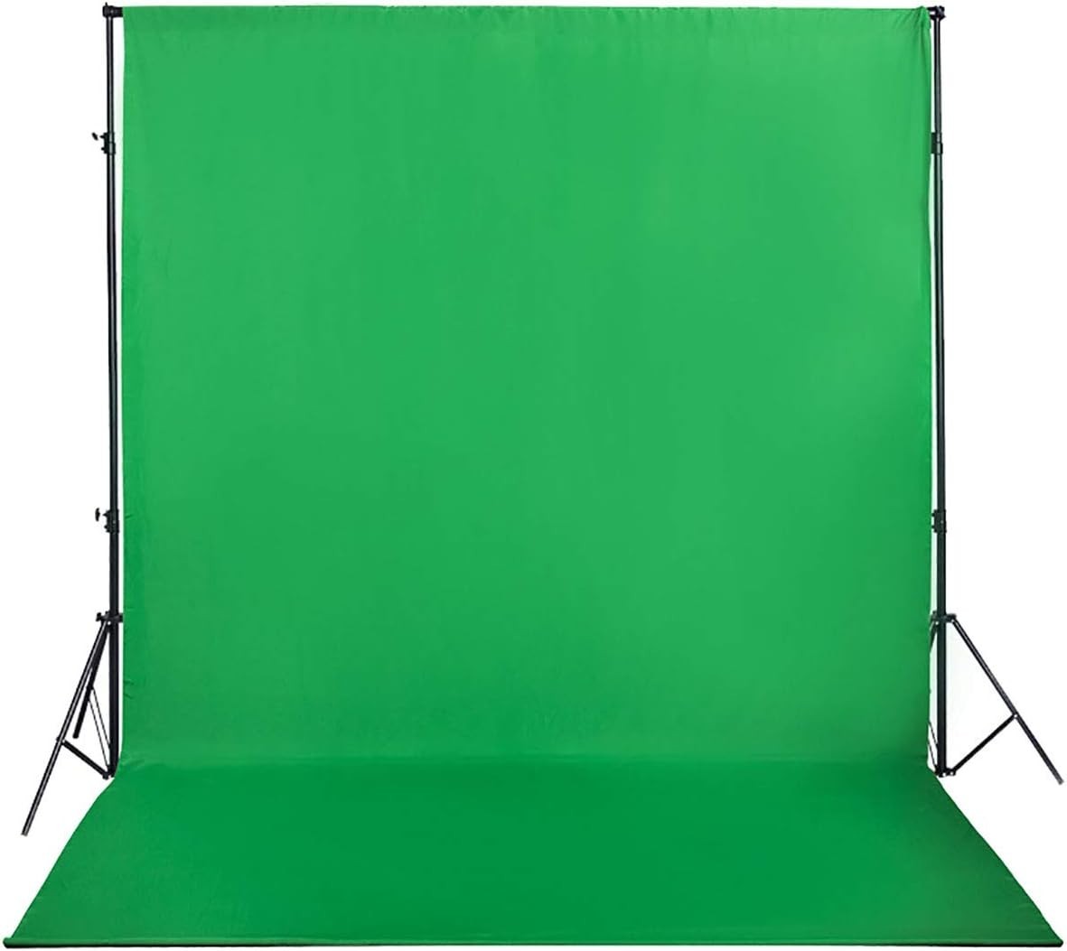 8x10ft Green Screen Chromakey Muslin Backdrop for Professional Photography