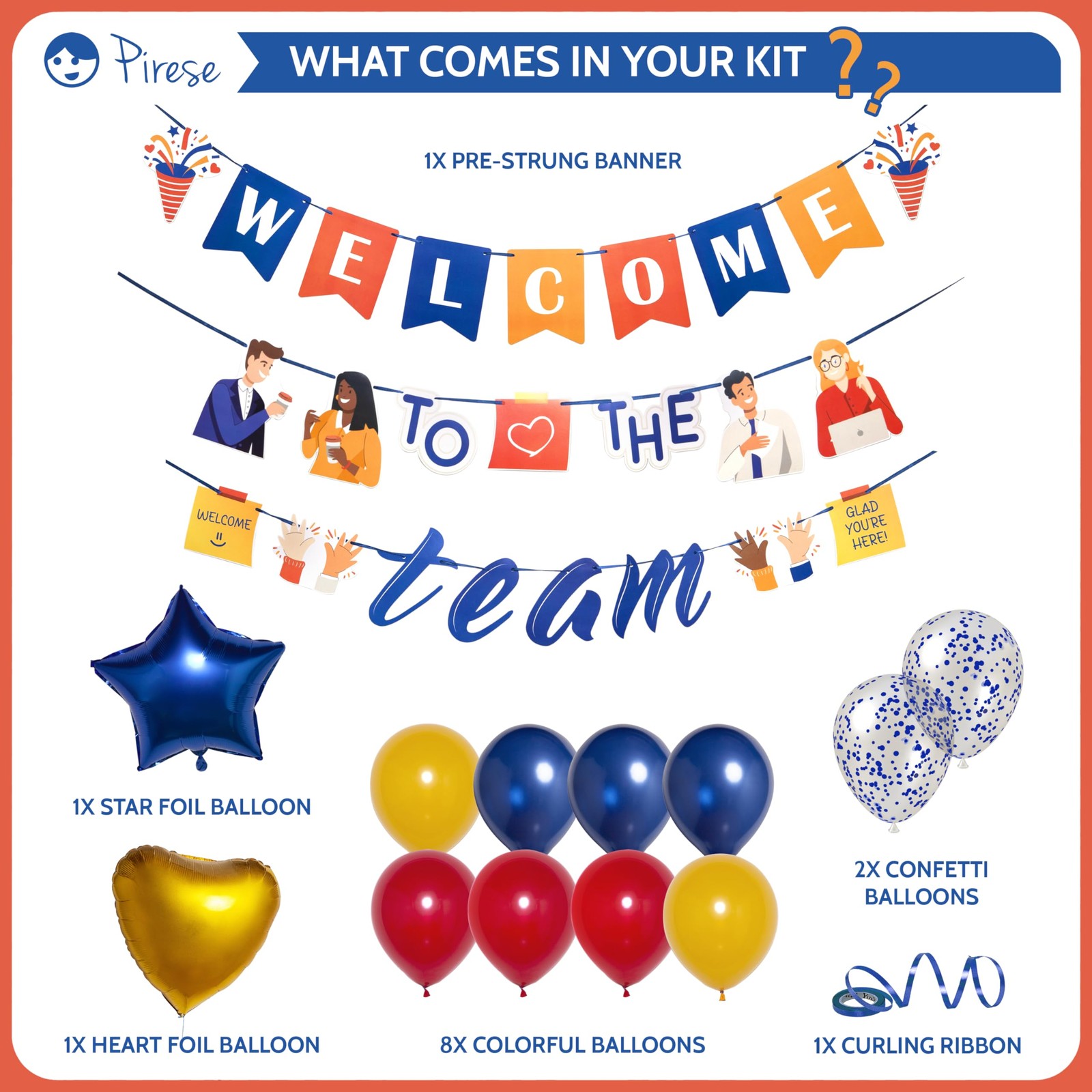 Pirese Welcome To The Team Banner, Welcome Banner Decorations, Welcome to the…