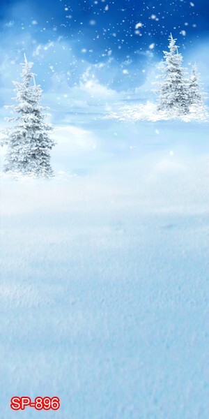 10’x20′ CP Christmas Season Scenic Microfiber Fabric background backdrop SP896