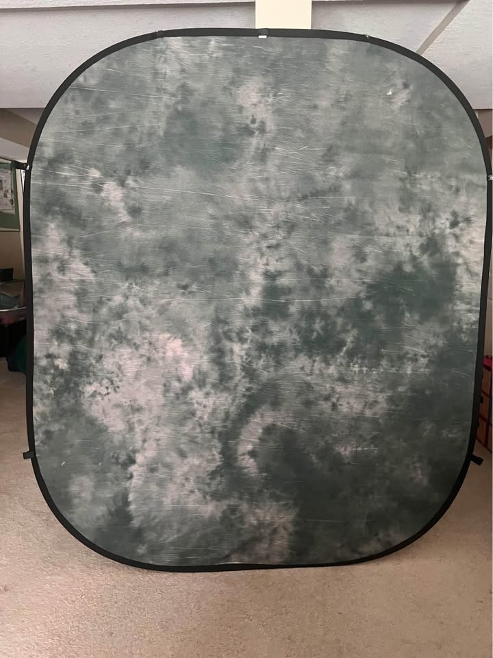 Pro Master Pop up Backdrop 6×7 Blue and green