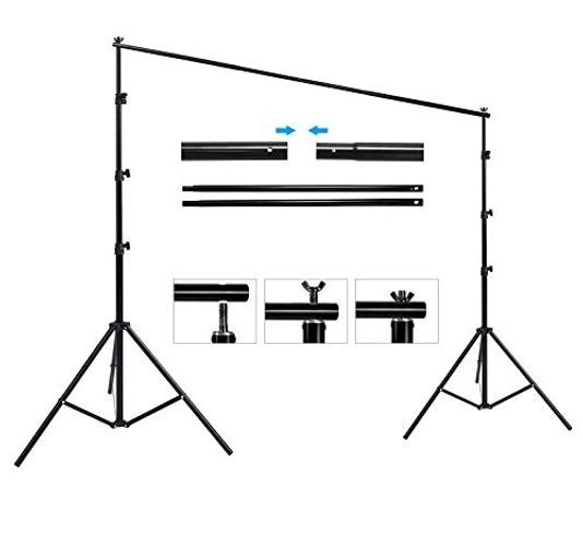 10ft x 8.5ft Adjustable Photography Backdrop Support System Photo Video