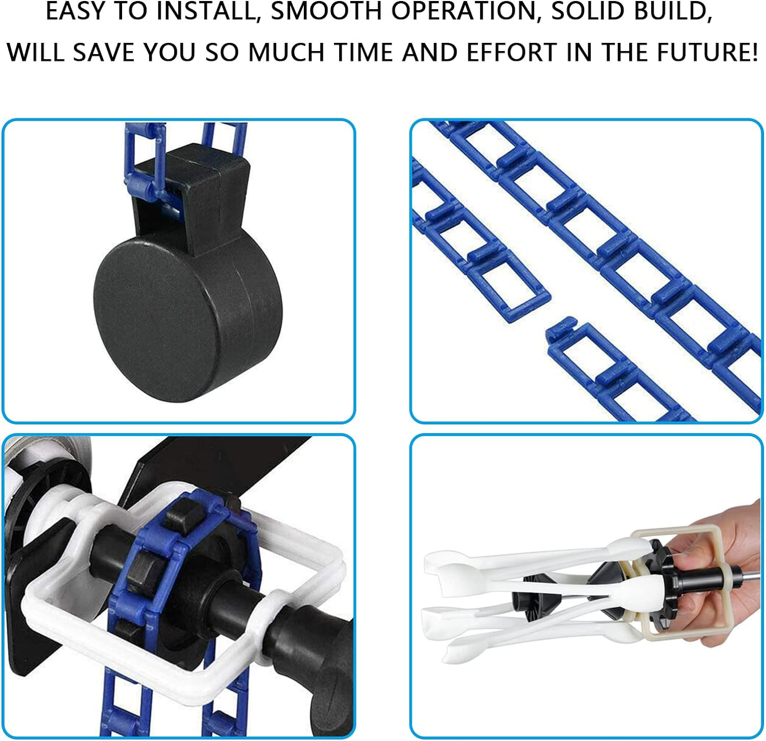 Photography Backdrop Wall Mount System with 3 Rollers for Studio & Streaming