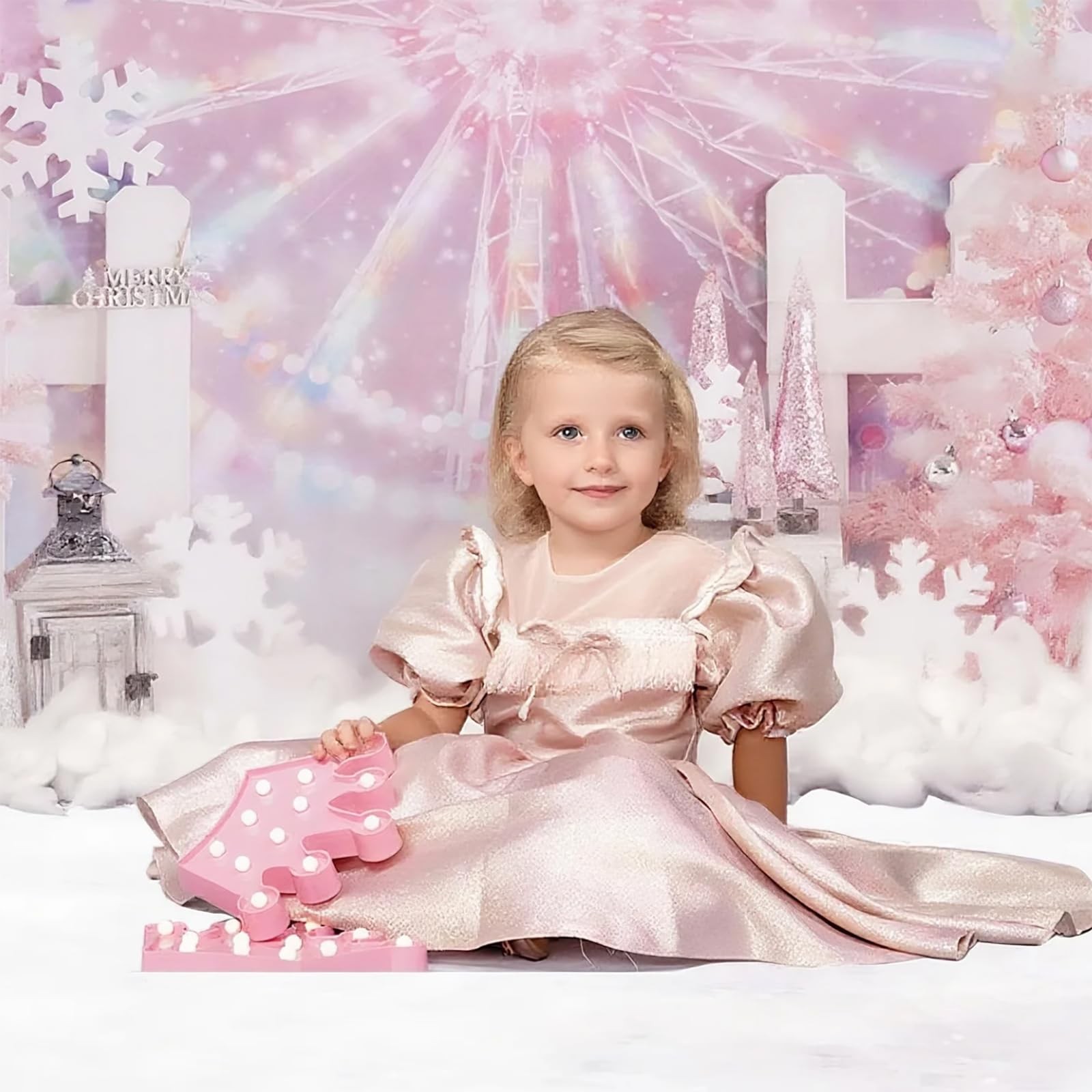 Kate Light White Floor Mats Photography Printed 8x5ft, Texture