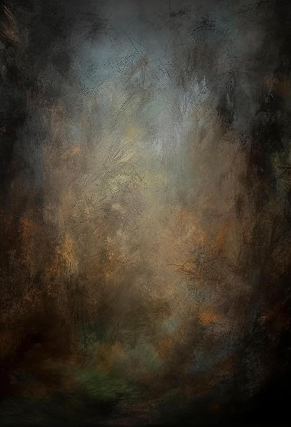 5x7ft Old Master Mottled Portrait Photography Backdrops Abstract Rust Spots Back