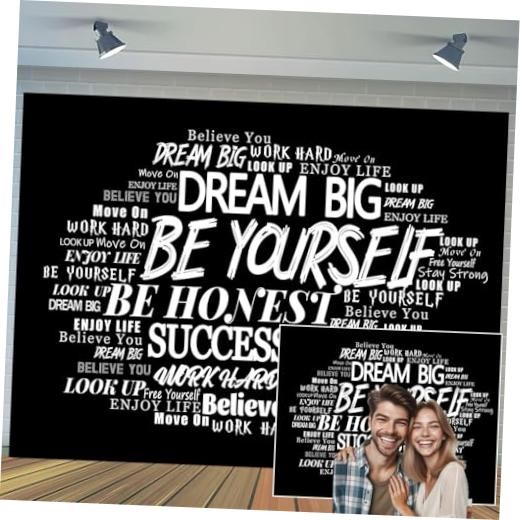 7X5ft Podcast Photo Backdrop Photography Background, Black 7X5FT Black&White