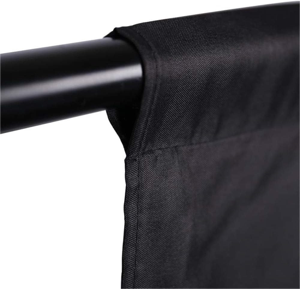 GFCC 8FTX10FT Black Backdrop Background for Photography Photo Booth Backdrop for