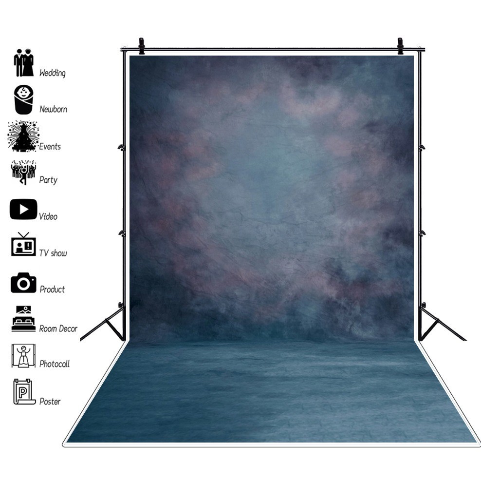 Retro Gradient Photography Background Solid Photographic Customized Backdrop