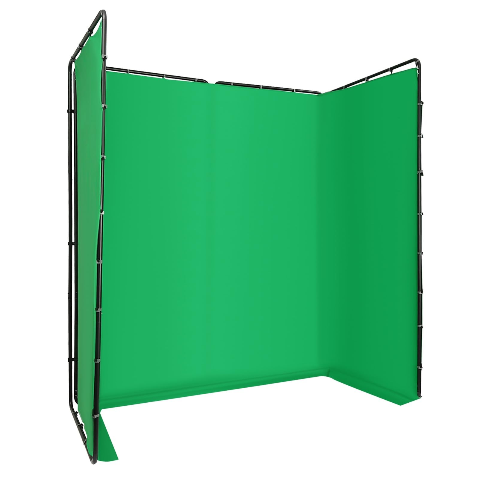 13.12*7.87ft Photography Backdrop Stand Kit with Green Cloth For Photo Studio
