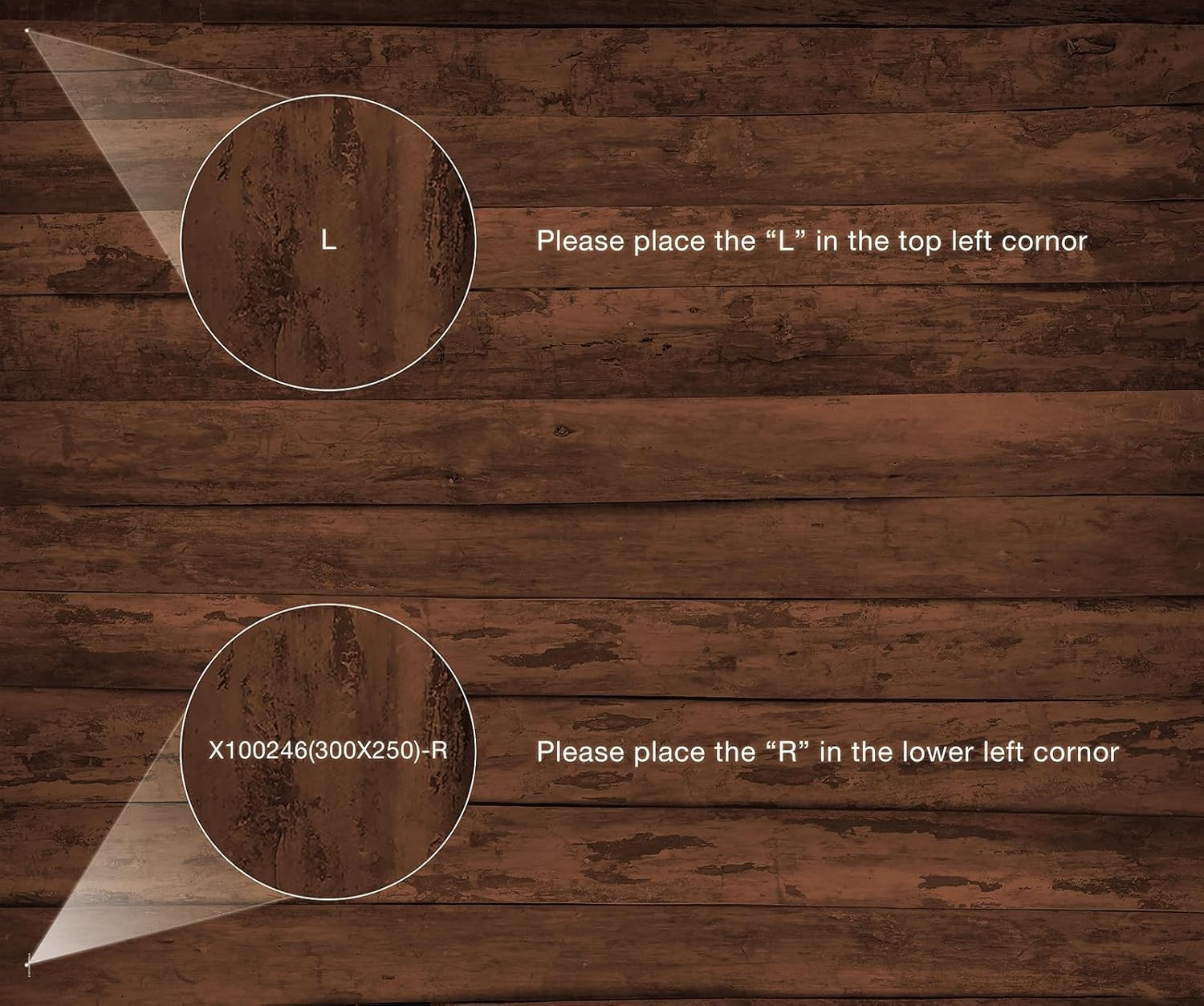Rustic Brown Wood Floor Backdrop Photography Floor Mats Rubber Floor Mat Wooden
