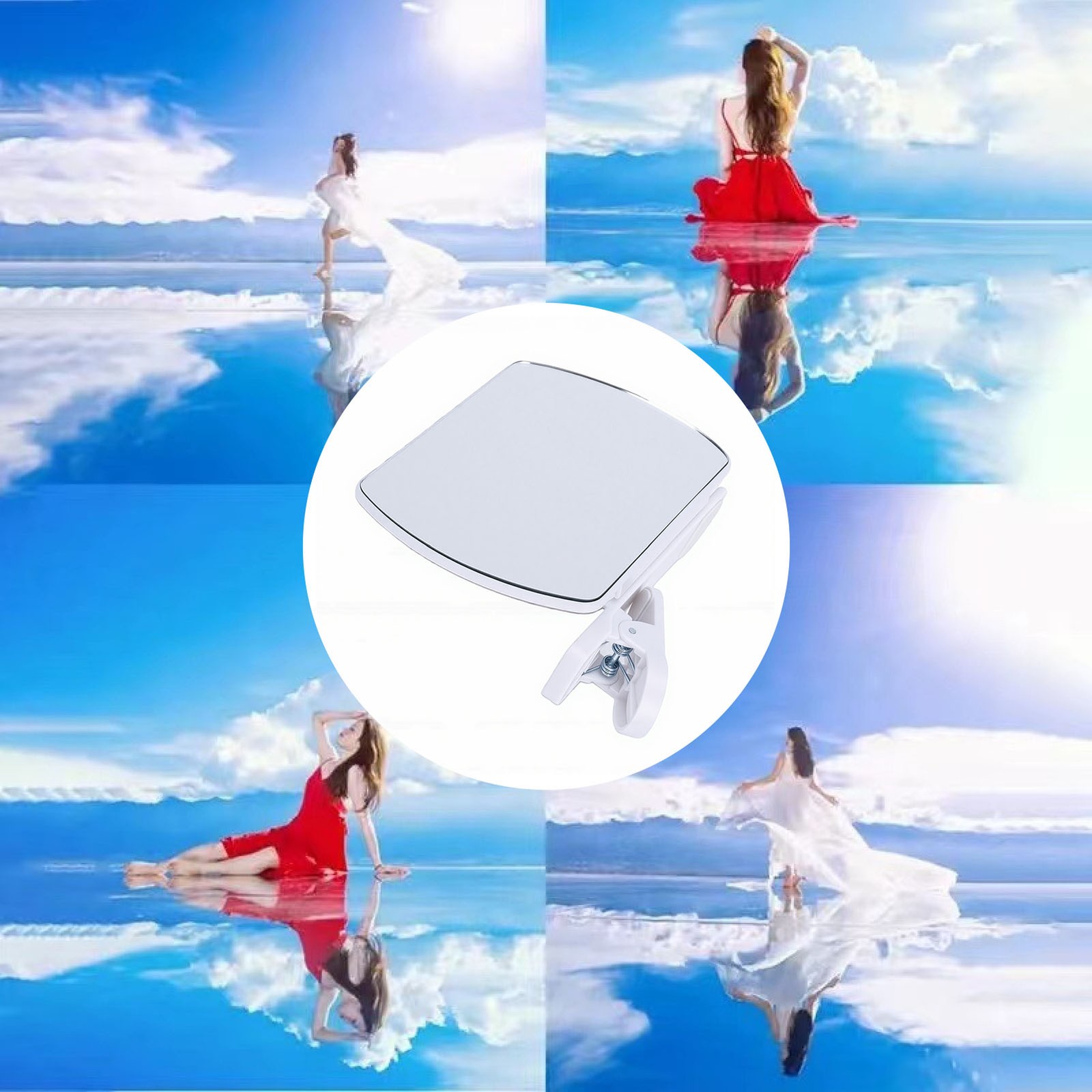 Universal Glass Phone Reflection Mirror For Creative Photography GNKY