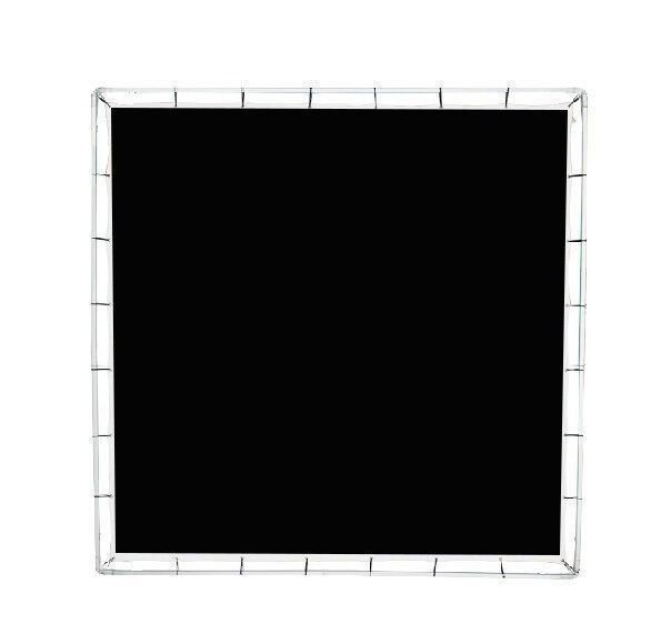 20’x20′ 20×20 6x6m Solid Black Cloth full block overhead butterfly