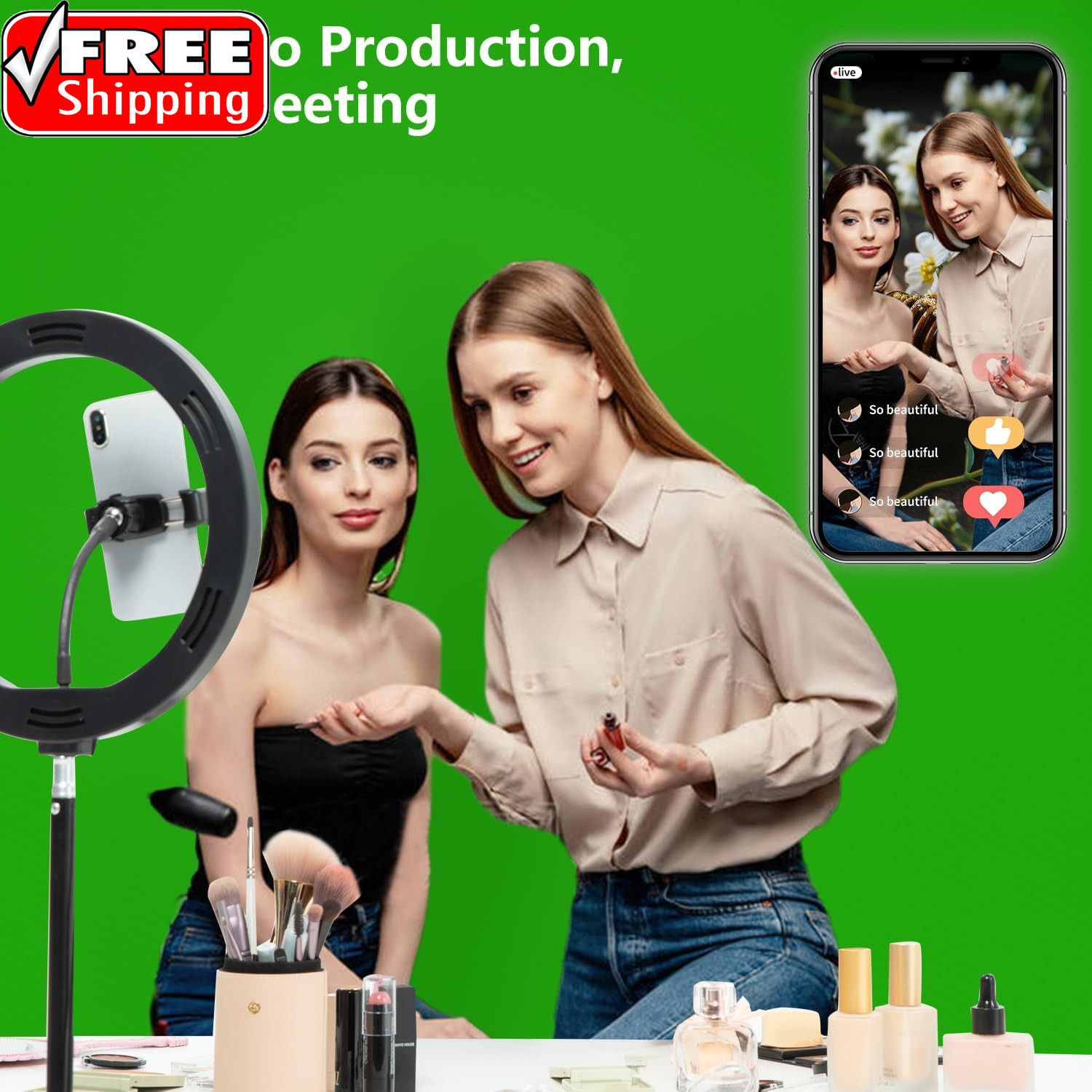 Green Screen Backdrop, 5X7 Ft Photography Chroma Key Greenscreen Background Shee