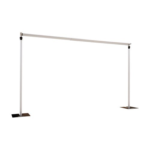 Double Cross Bar Adjustable Quick Backdrop Kit 10′ x 10′ Pipe Without Drape
