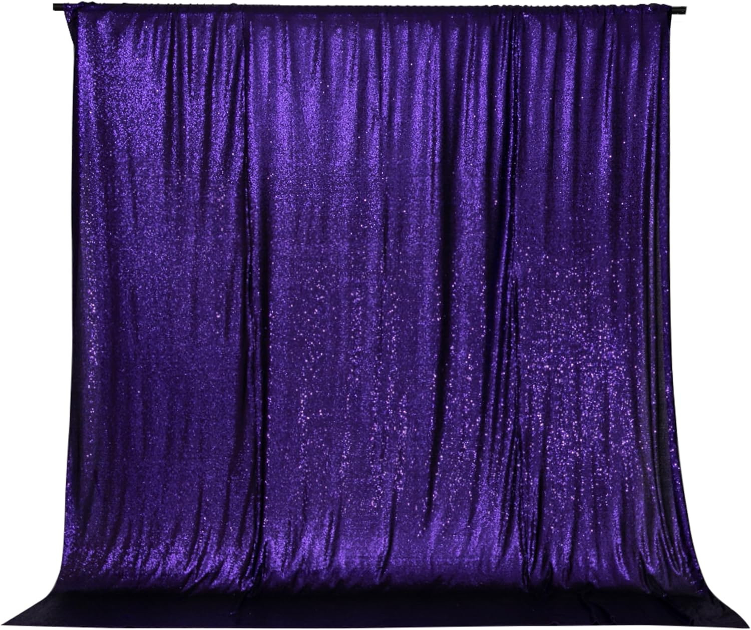 Purple Sequin Backdrop Sparkly Photography Glitter Back Drop Curtain Special Eve