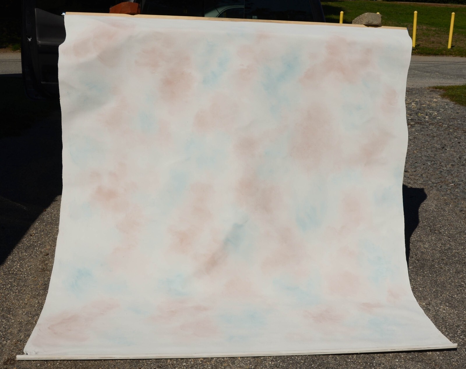 Canvas Portrait Photo Backdrop ~ 71 inches Wide x 7 feet High