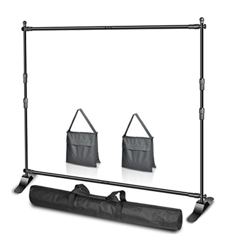 Emart 10 x 8ft (W X H) Photo Backdrop Banner Stand EM-DBS-108