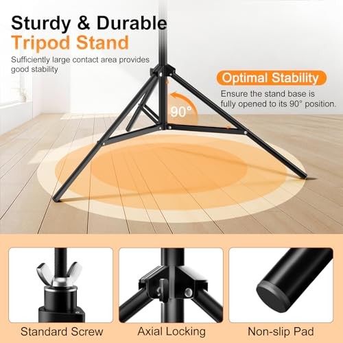 Backdrop Stand, Photo Video Studio 10 x 10FT Adjustable Backdrop Stand, 10×10ft