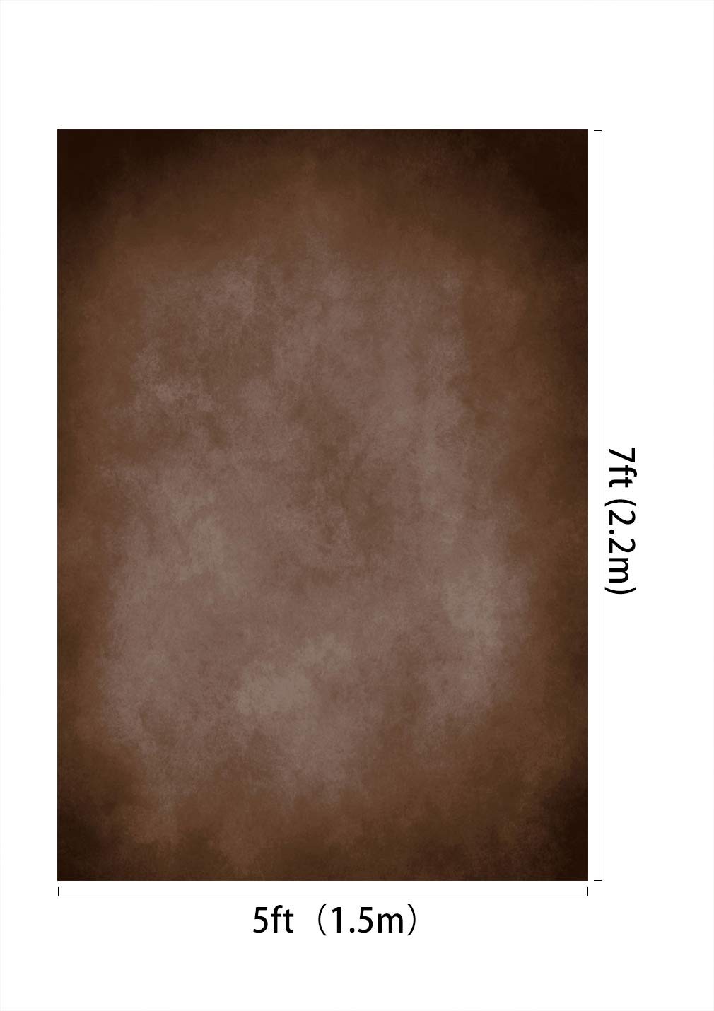 Kate 5x7ft Brown Portrait Backdrops Vintage Brown Backgrounds for Professional P