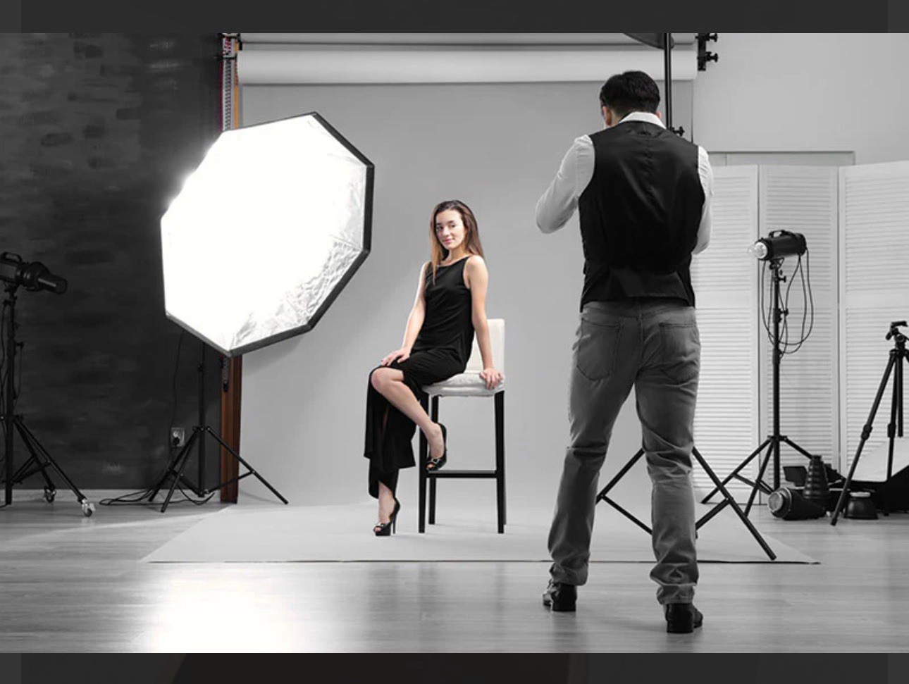 Oyster Gray Seamless Paper Backdrop 107 X36ft Studio Photo + Tape Background New