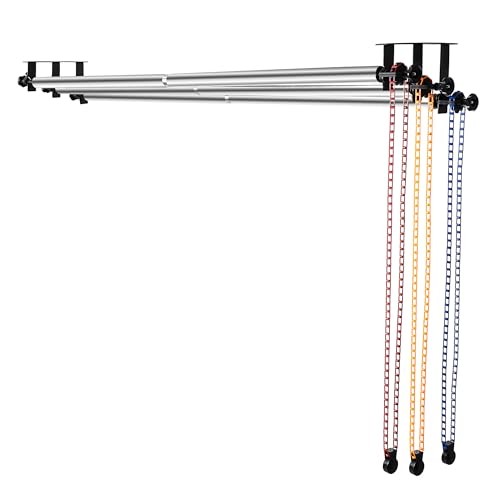 Photography Backdrop 3 Roller Support System, 118 inch Stainless Steel