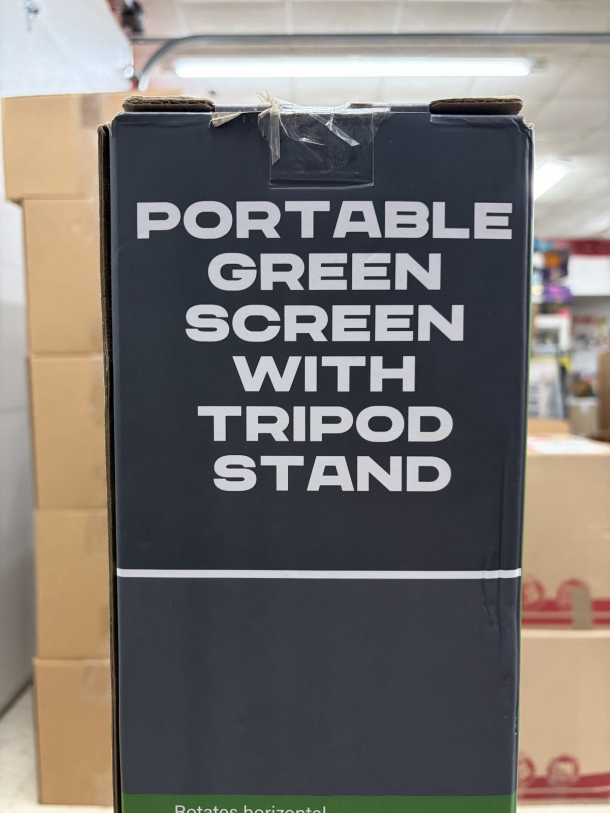 Atrix Portable Green Screen With Tripod Stand BRAND NEW 3.5 ft x 6 ft