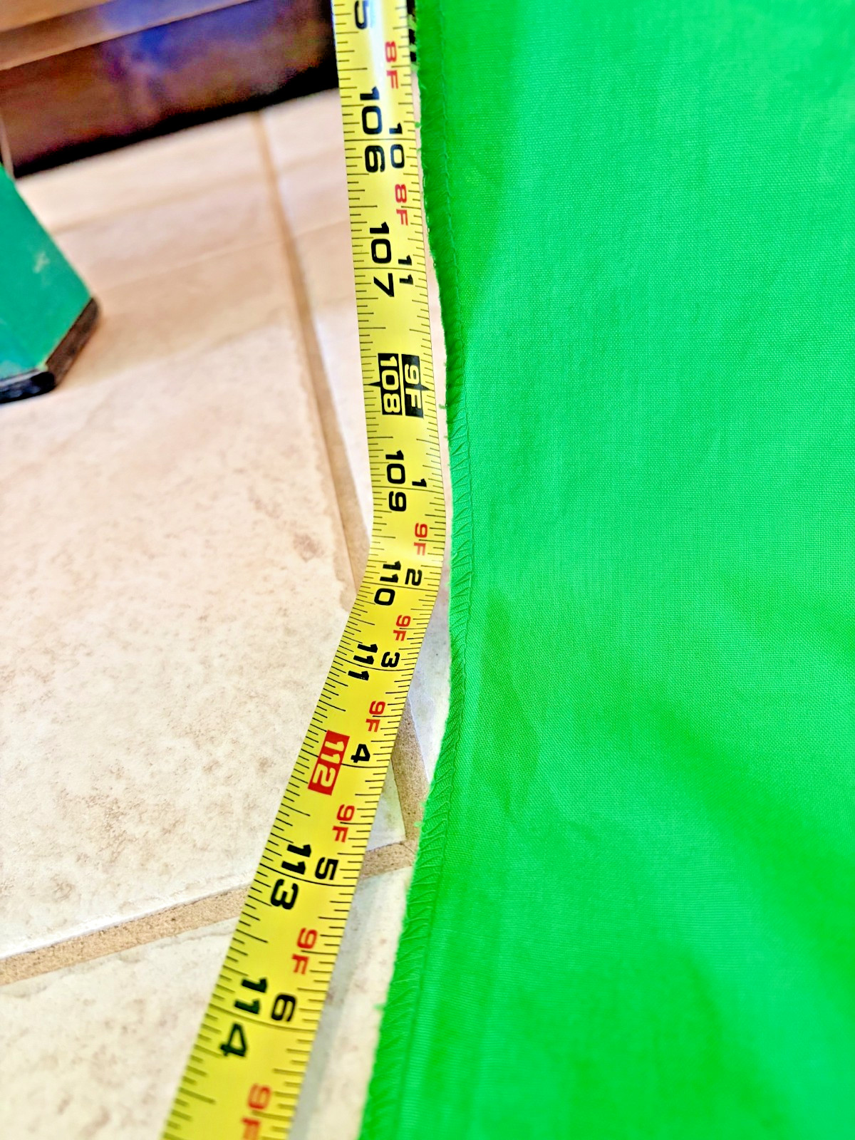 Green Backdrop Dual-Pole Stand Kit & Carry Case Portable Large-Scale 9.25×14.5ft