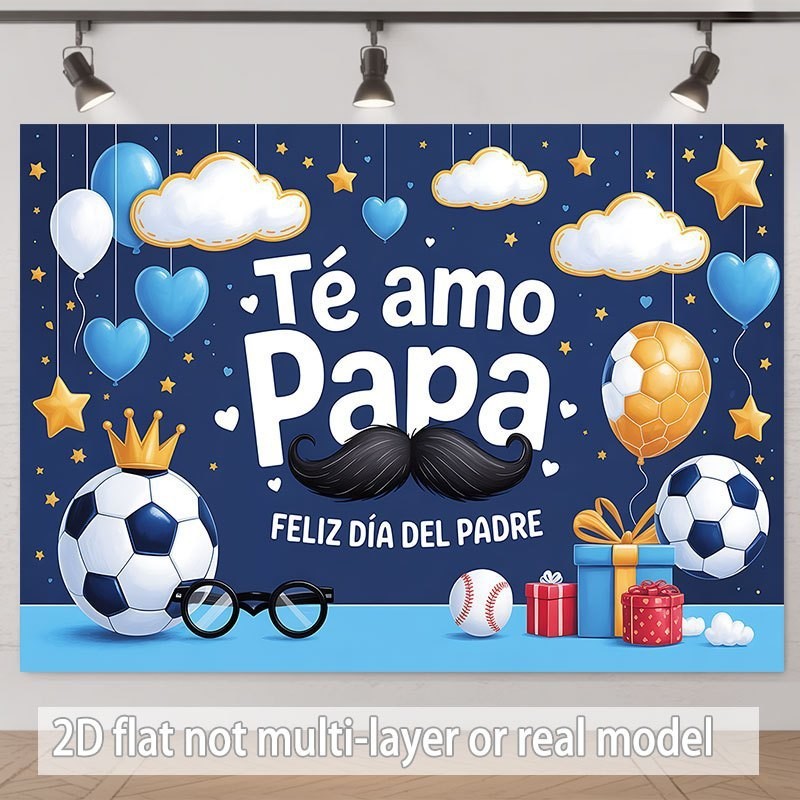 Father’s Day Background Cloth Party Photography Props Decoration Festival Shoot