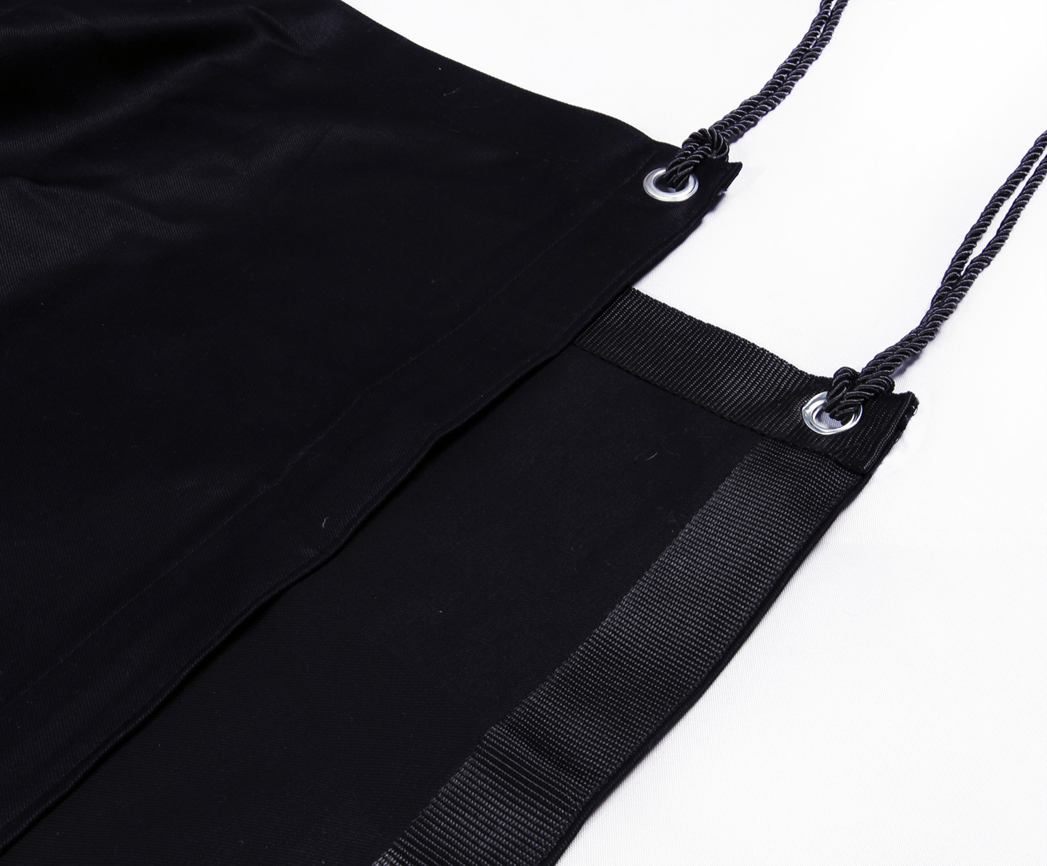 8’x8′ 8×8 2.4×2.4m Solid Black Cloth full block overhead butterfly