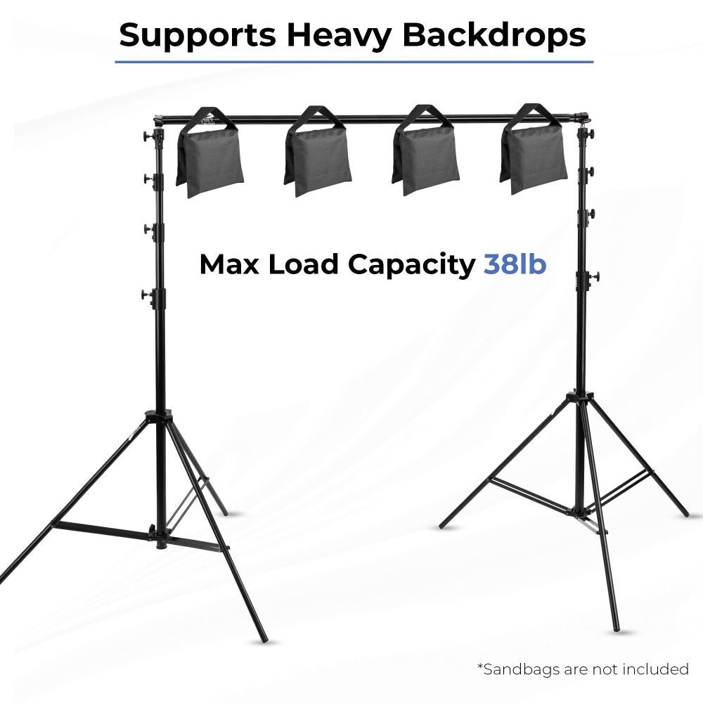 Impact Backdrop Support Kit for Photography 12.9 x 13.5 ft Stand w/ Carry Bag