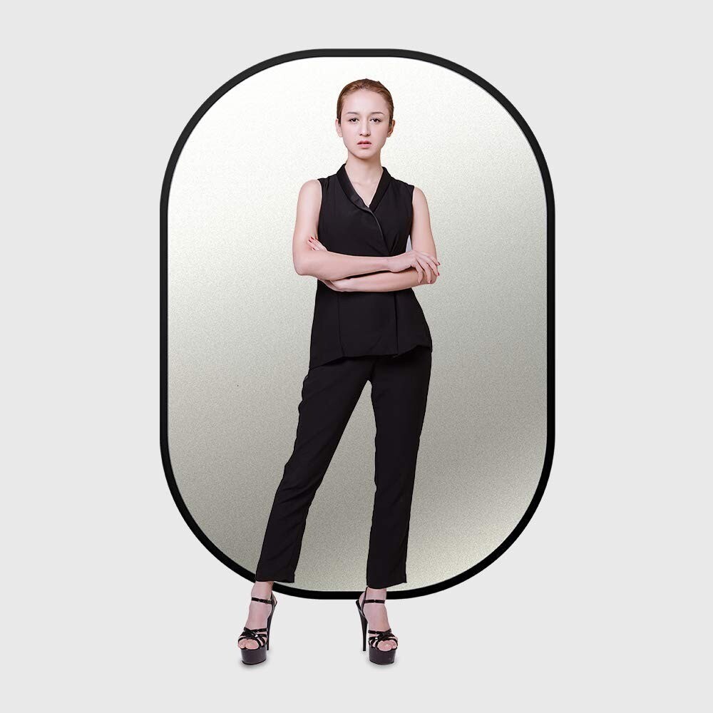 Photography Backdrop, 4 in 1 Collapsible Reversible Background Panel 5×6