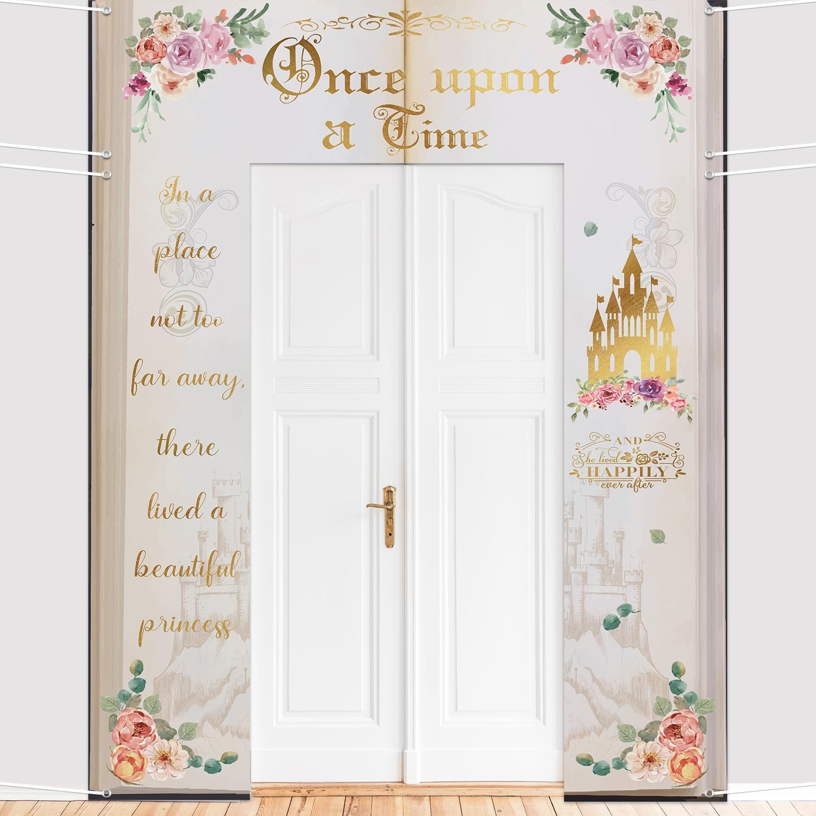 3Pcs Once Upon a Time Birthday Decorations Fairytale Princess Birthday Party …