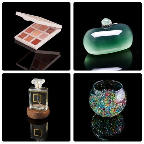 Double Sided Matte and Reflective Black Product Photography Backdrops
