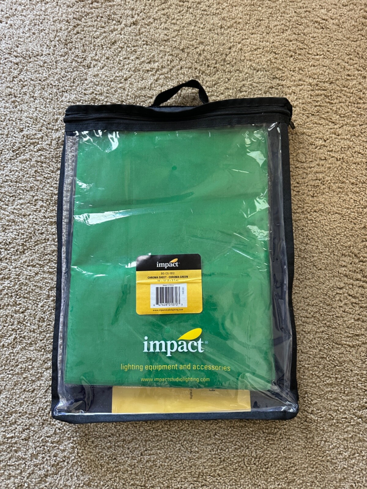 Impact Chroma Sheet Background – 10 x 12′ (Chroma Green)
