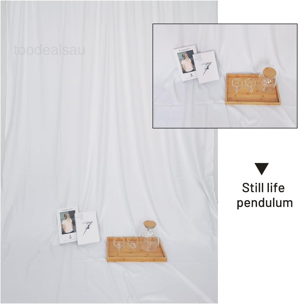 White Backdrop Background 10 X 7 FT Large Photography 10*7