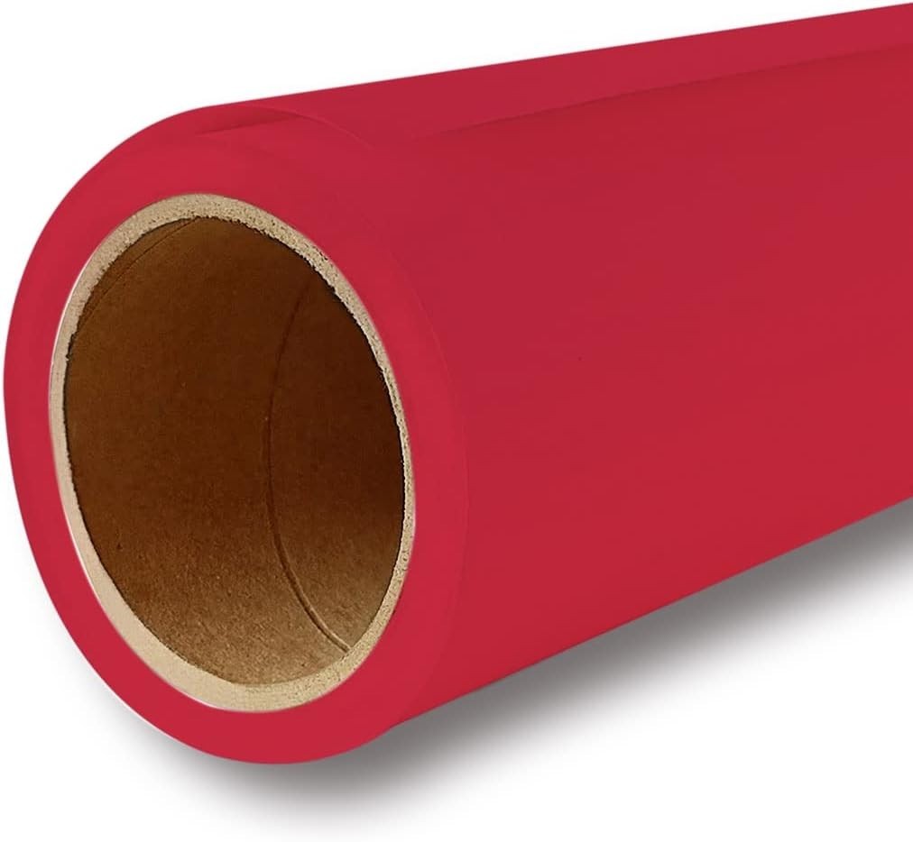 Seamless Scarlet Photography Background Paper – Heavyweight 53″ x 16′ Roll