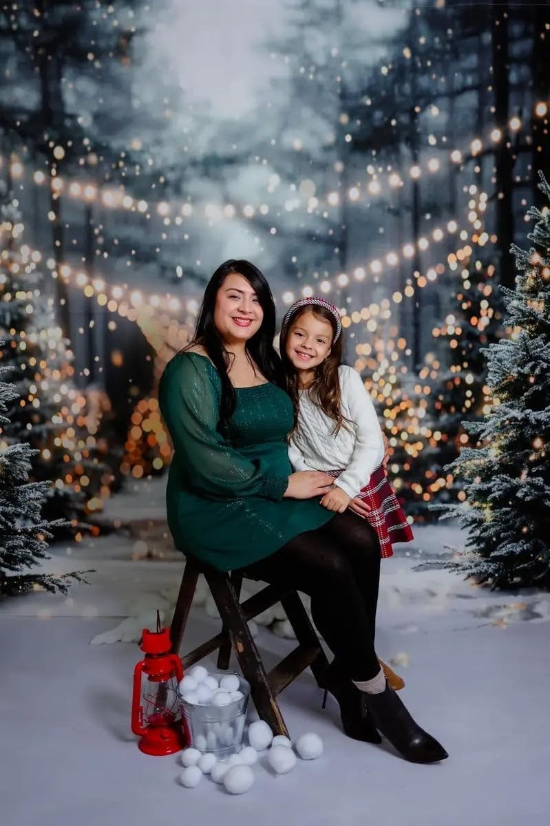 Kate 8x8ft/2.5×2.5m Christmas Backdrop Xmas Tree Photo Background Photography St