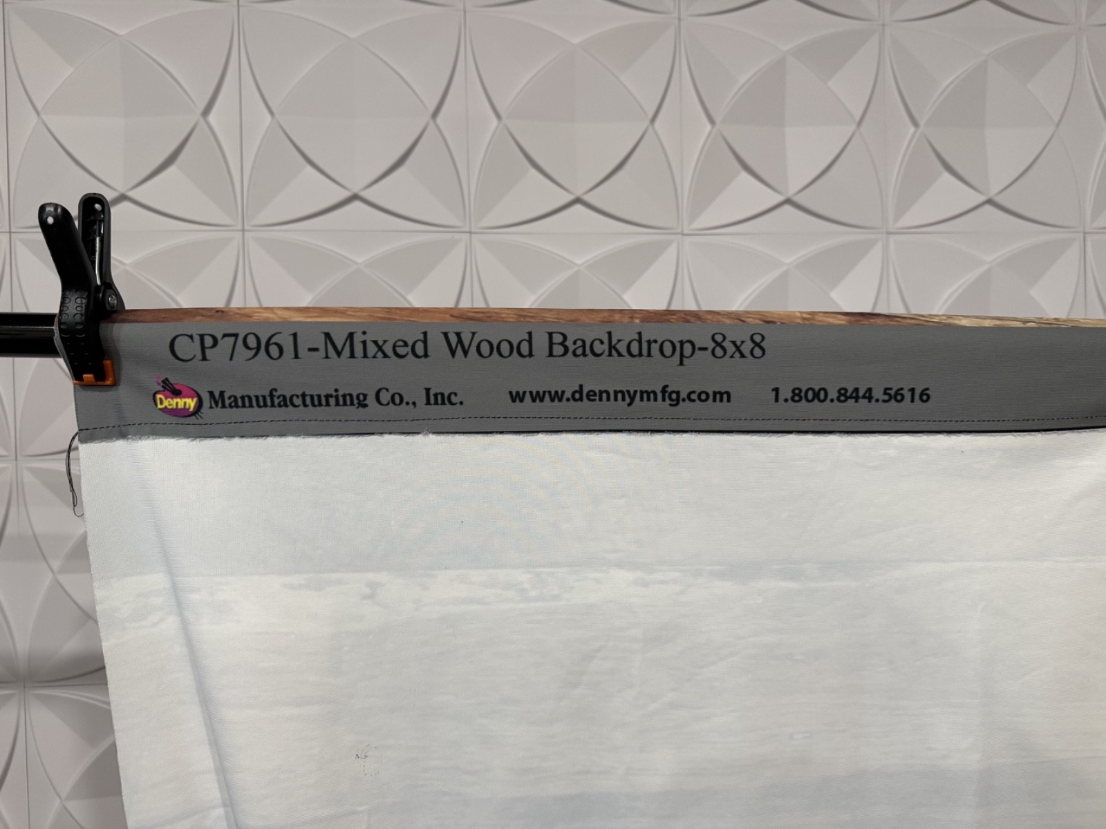 8×8 Denny Manufacturing Co. CP7961 Mixed Wood Freedom Cloth Backdrop