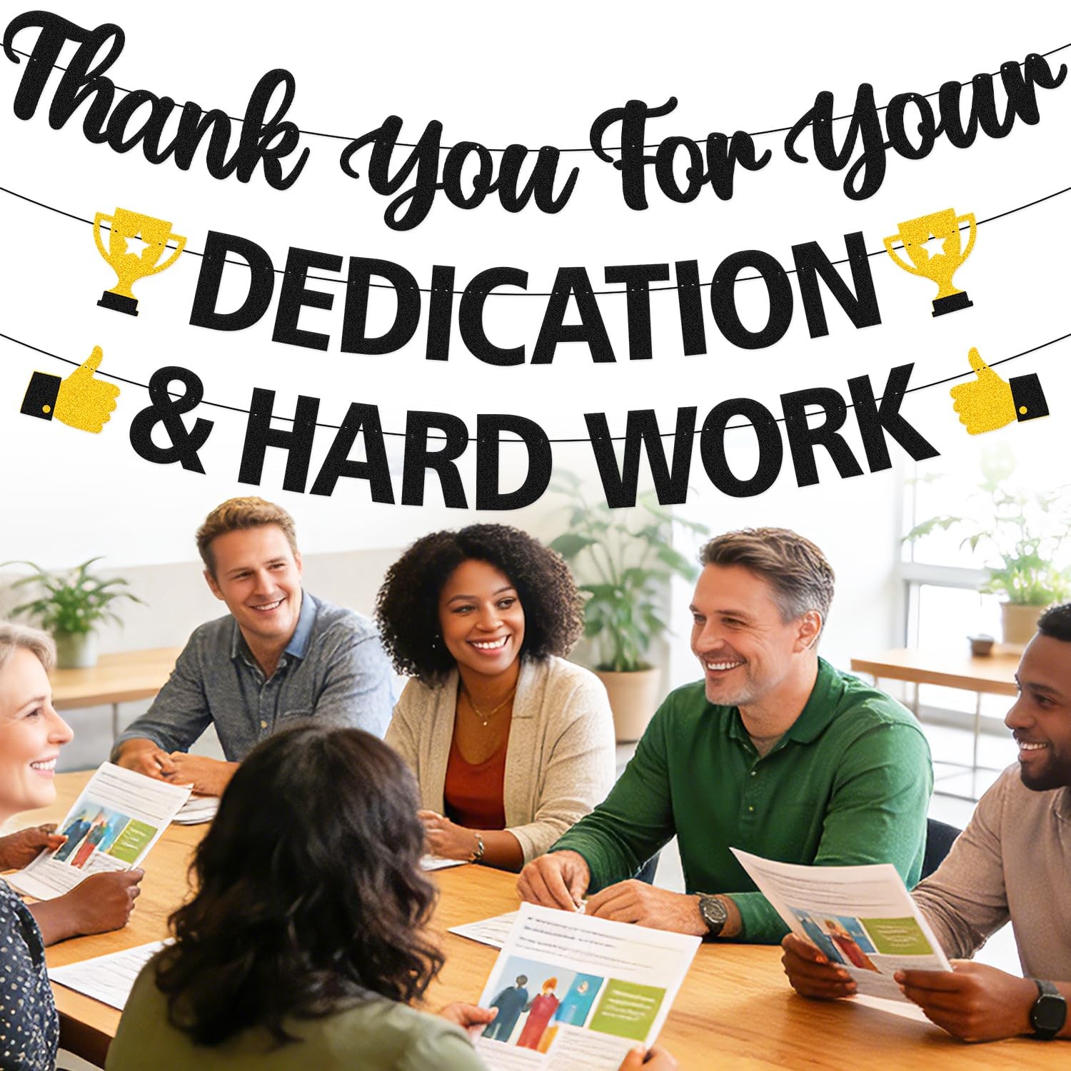 Thank You For Your Dedication and Hard Work Banner for Employee Appreciation …