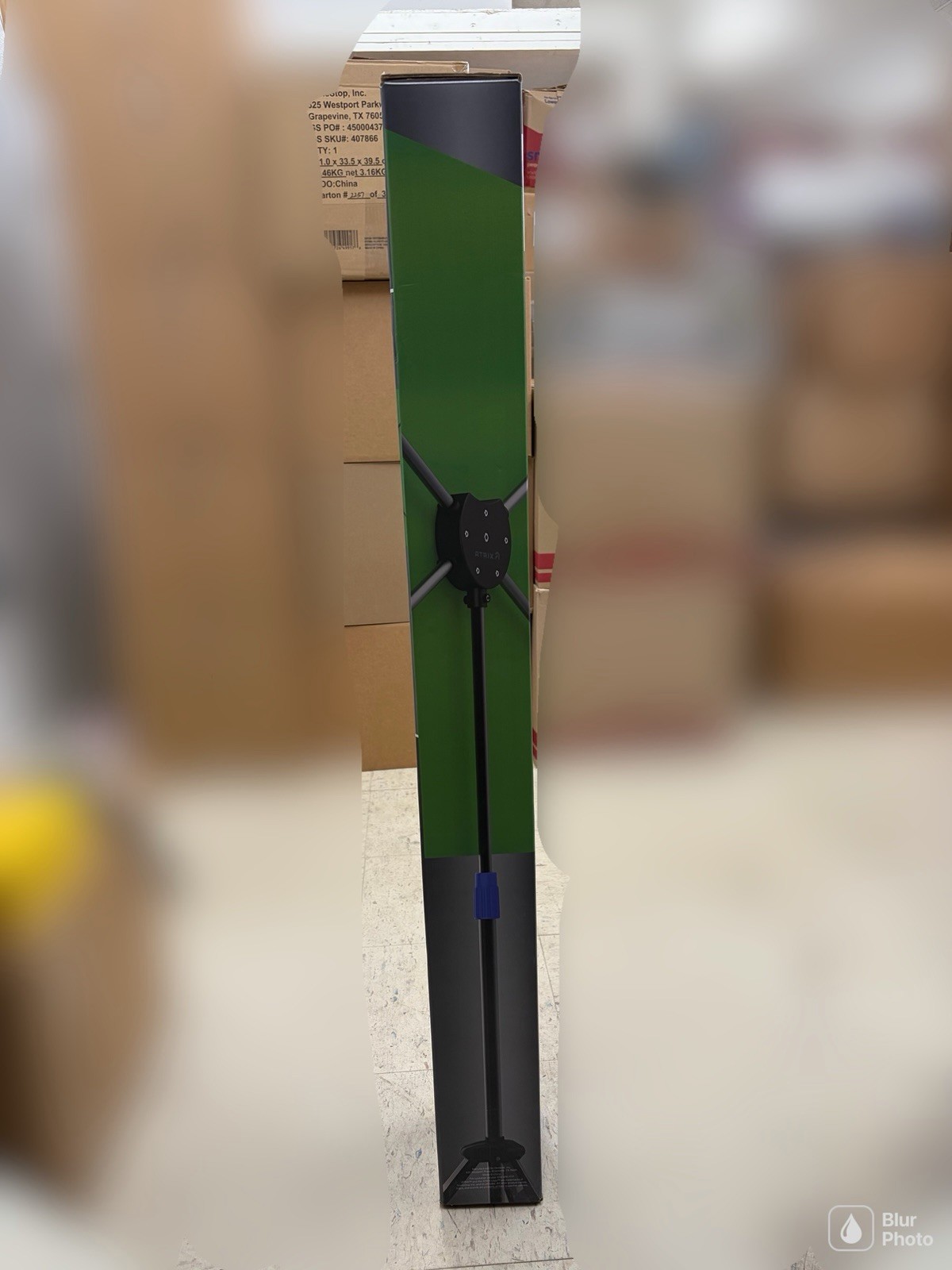 Atrix Portable Green Screen With Tripod Stand BRAND NEW 3.5 ft x 6 ft