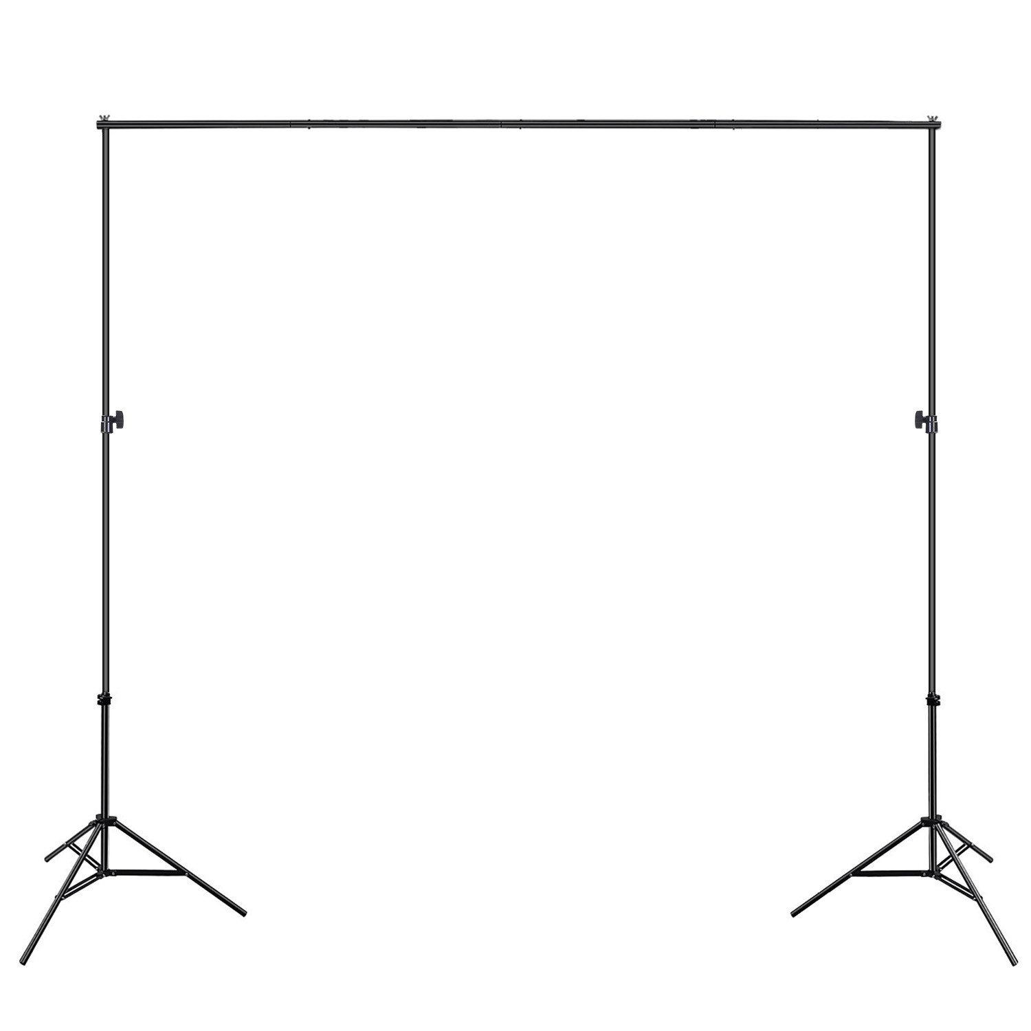 Adjustable Heavy Duty Photography Backdrop Support Stand Set w/ Carrying Bag