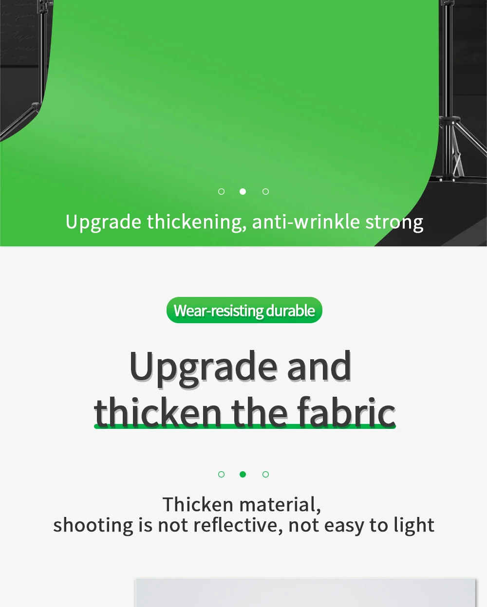 Background For Photography Backdrops Chroma Key White/Black/Blue/Green Screen