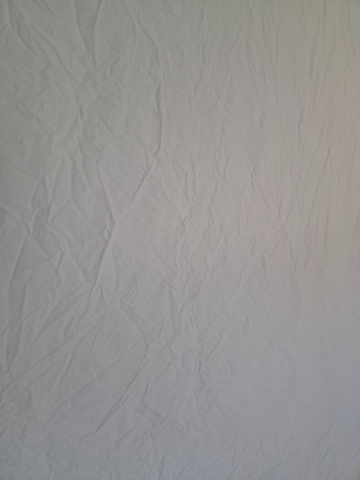white photography backdrop, muslin, 12′ x 20′, used good condition