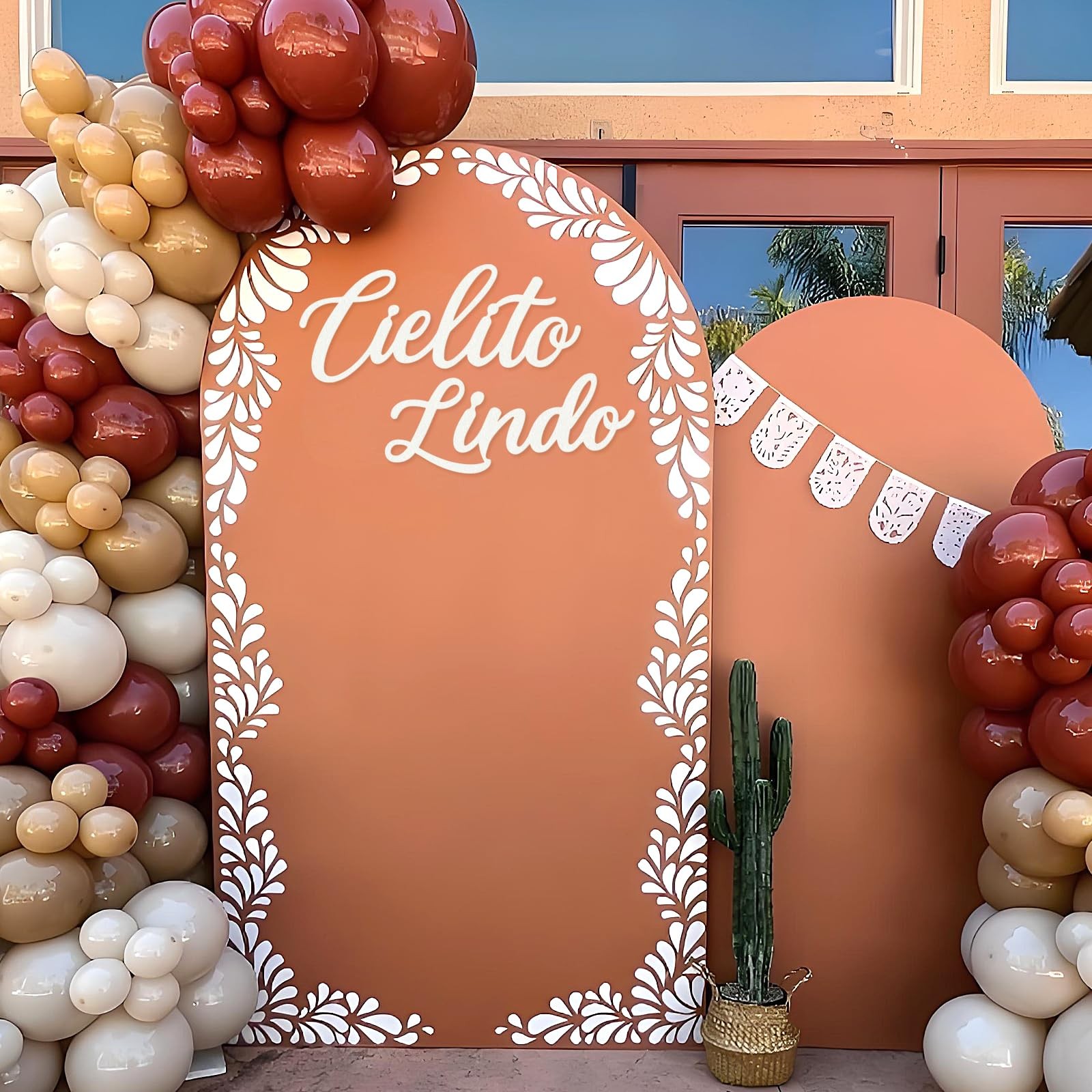 MASTRON Cielito Lindo Sign for Backdrop – 16.5 inch W x 11.9 H, White