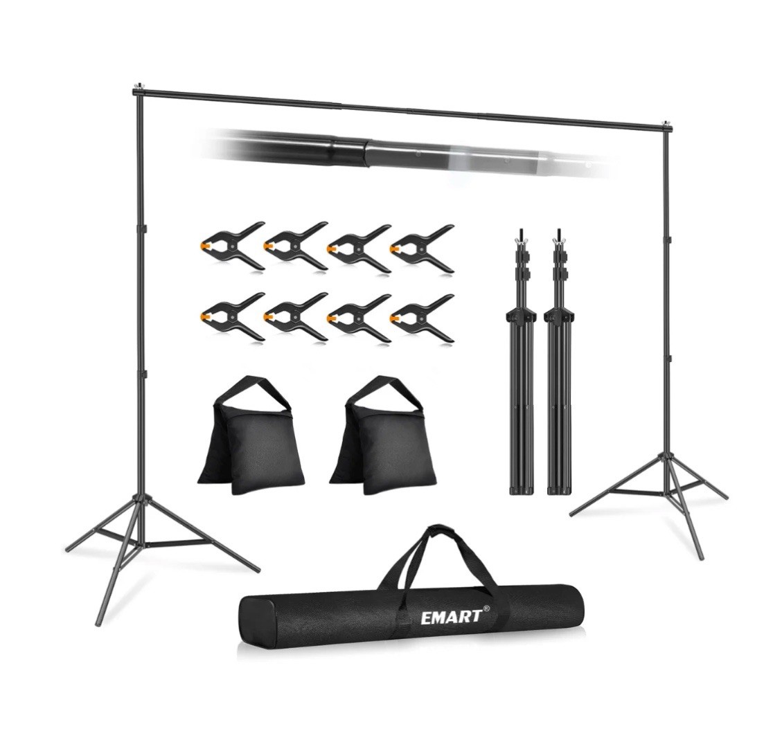 Emart 8×8 ft Photo Video Studio – Backdrops for Photography with Bag.