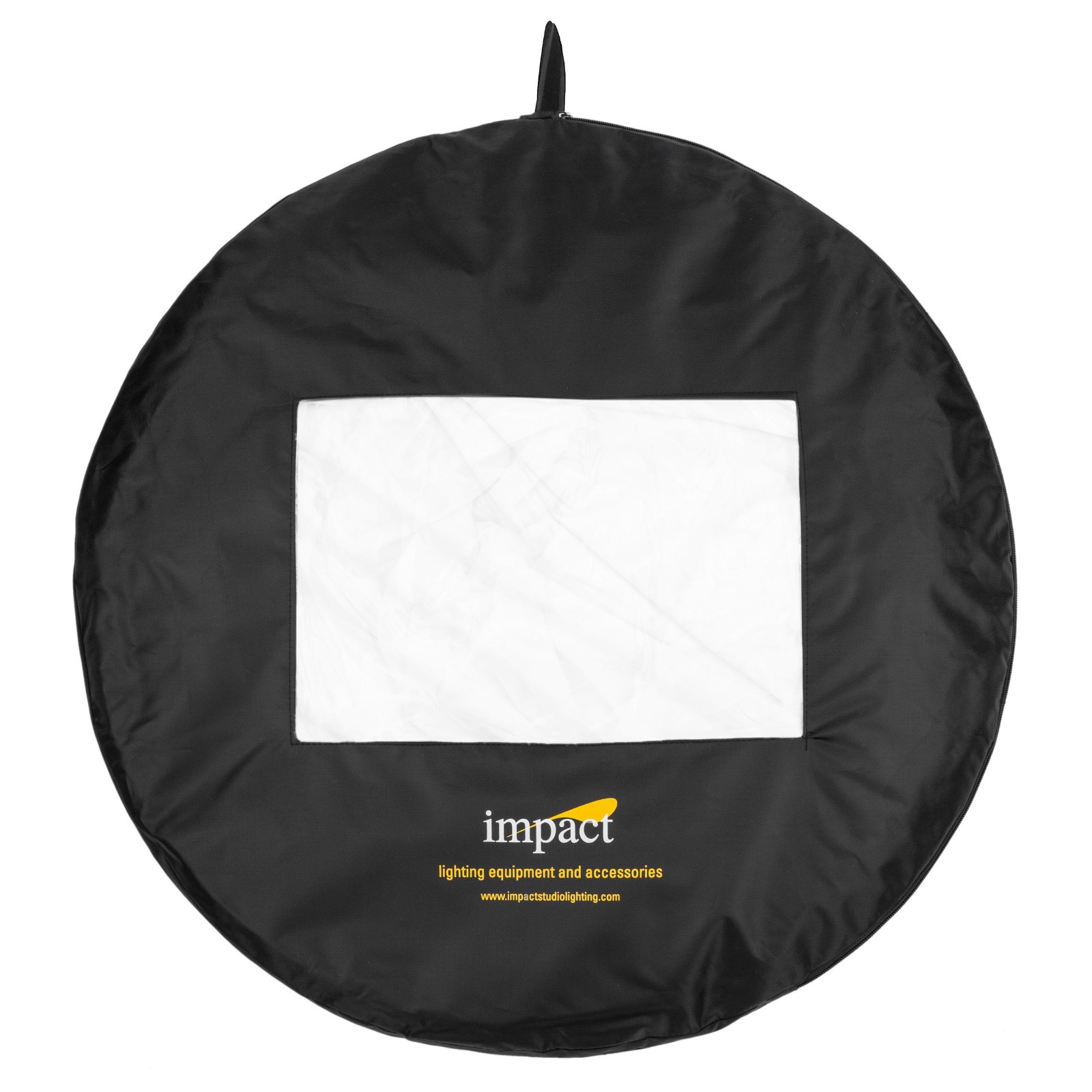 Impact BGC-BW-57 Collapsible Black/White 5’x7′ Background New