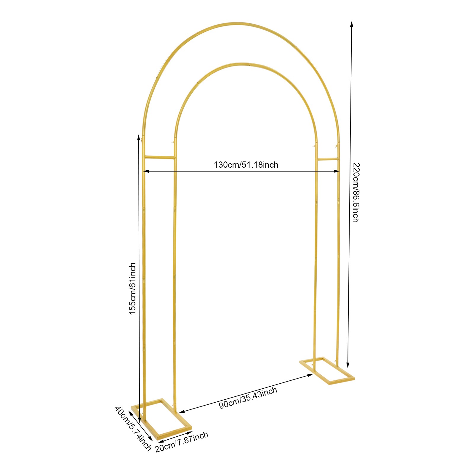 Arch Backdrop Stand,White Wedding Arch Backdrop Stand, Metal Arch Backdrop Stand